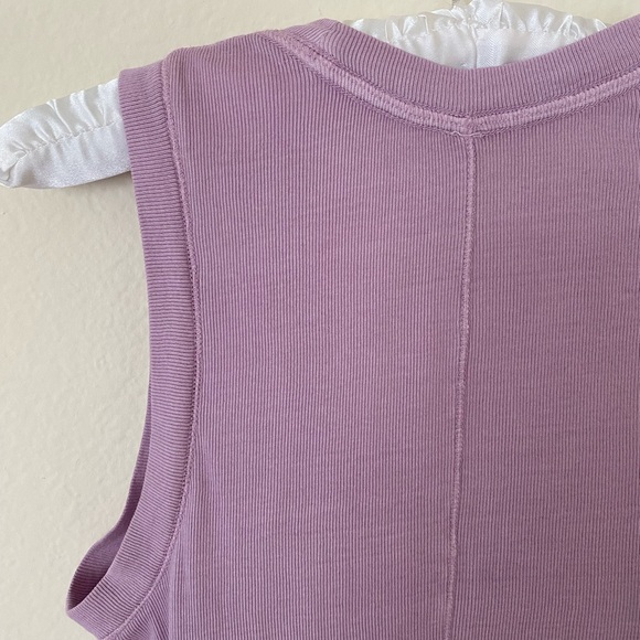 Lavender Free People Tank Top - Picture 4 of 4